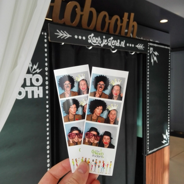 Fotografen en photobooths; Lach je lens!